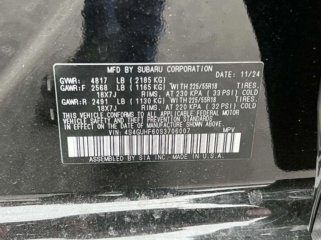 new 2025 Subaru Crosstrek car, priced at $33,213