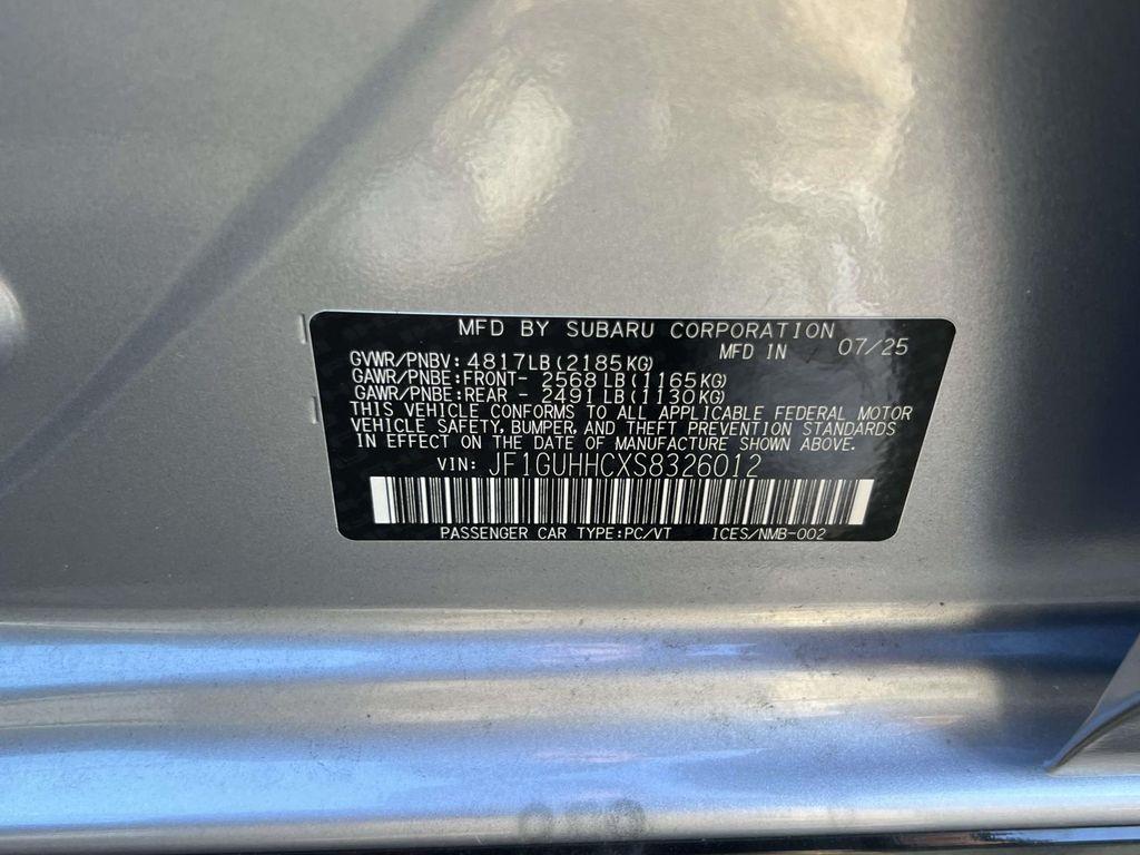 new 2025 Subaru Impreza car, priced at $30,820