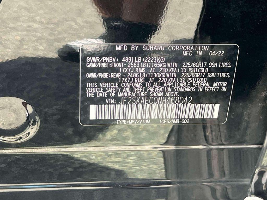 used 2022 Subaru Forester car, priced at $27,500