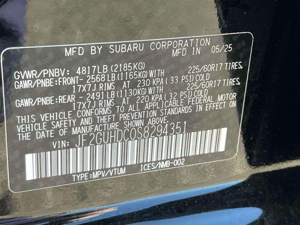 new 2025 Subaru Crosstrek car, priced at $32,845