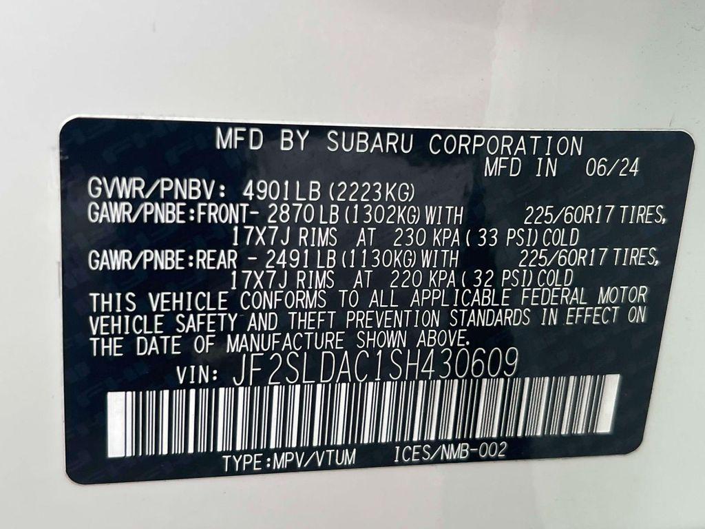 used 2025 Subaru Forester car, priced at $30,250
