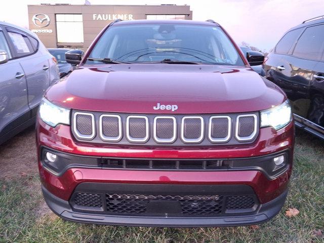 used 2022 Jeep Compass car, priced at $21,999