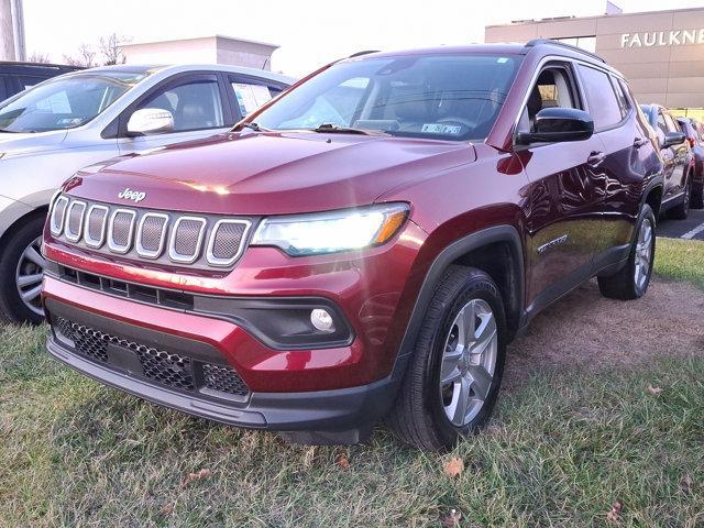 used 2022 Jeep Compass car, priced at $21,999