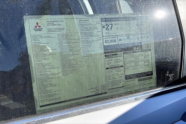 new 2025 Mitsubishi Outlander car, priced at $34,875