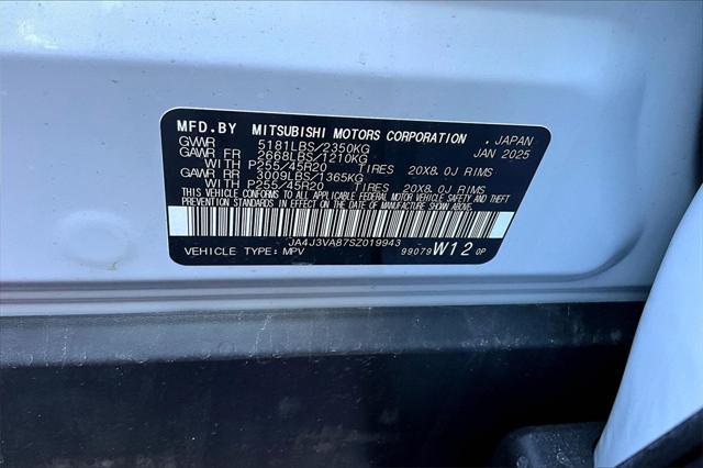new 2025 Mitsubishi Outlander car, priced at $34,875