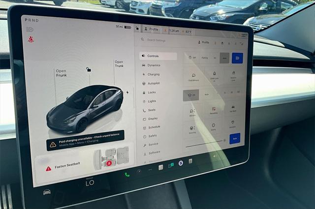 used 2023 Tesla Model 3 car, priced at $33,875