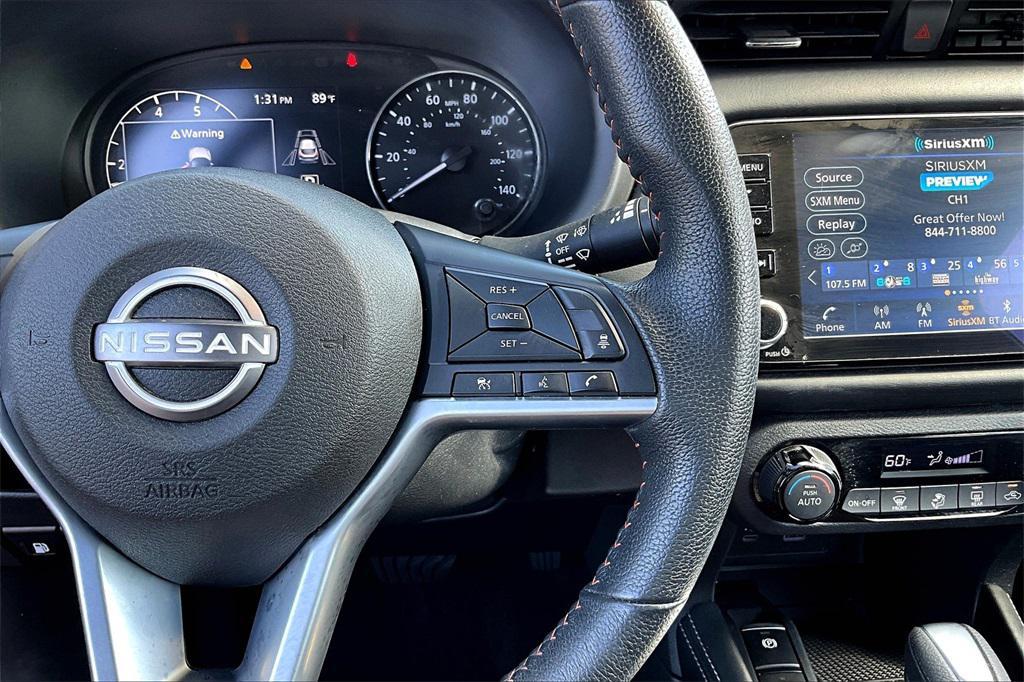 used 2024 Nissan Kicks car, priced at $18,186
