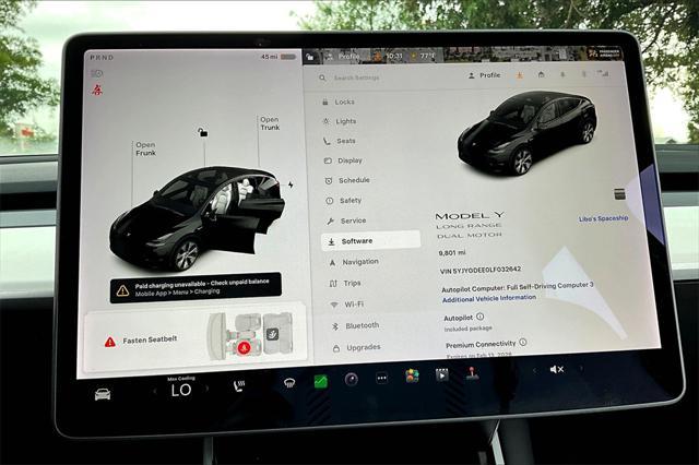 used 2020 Tesla Model Y car, priced at $28,245