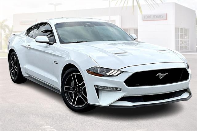 used 2022 Ford Mustang car, priced at $34,990