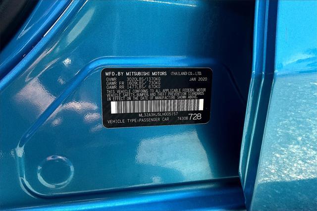 used 2020 Mitsubishi Mirage car, priced at $10,084