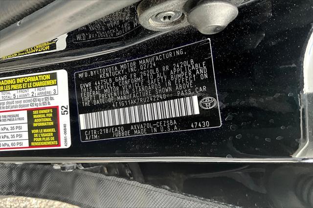 used 2024 Toyota Camry car, priced at $26,747