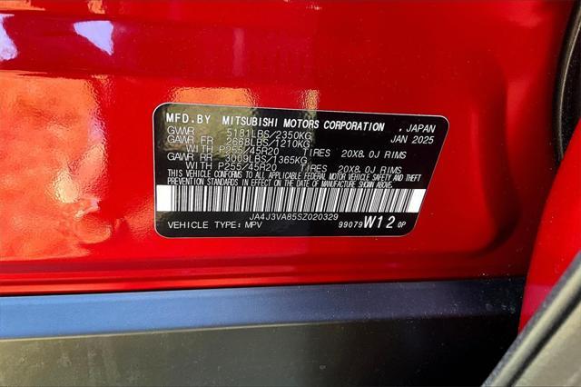 new 2025 Mitsubishi Outlander car, priced at $35,875