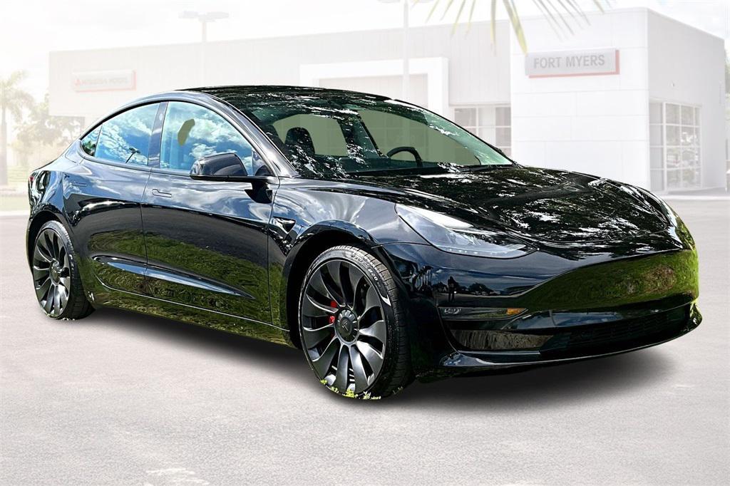 used 2023 Tesla Model 3 car, priced at $29,999