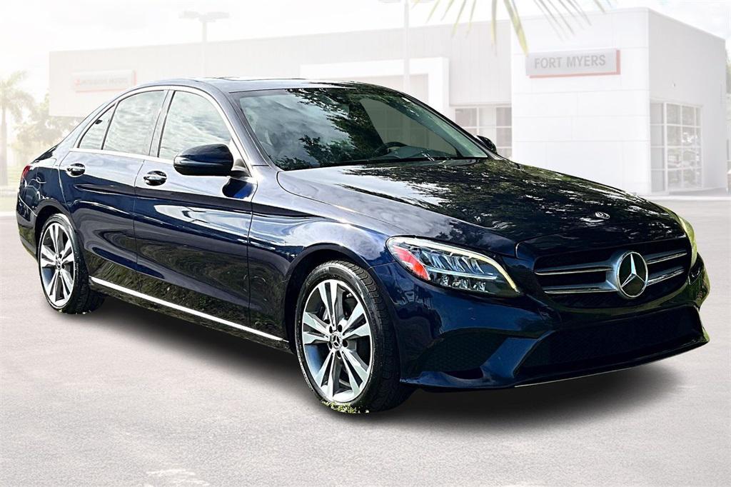 used 2019 Mercedes-Benz C-Class car, priced at $17,999