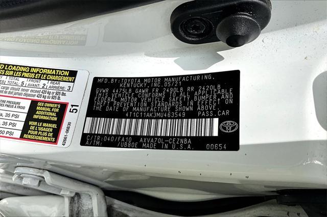 used 2021 Toyota Camry car, priced at $19,615