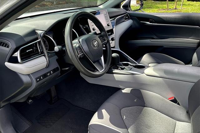 used 2021 Toyota Camry car, priced at $19,615