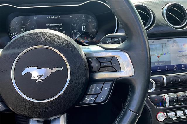 used 2021 Ford Mustang car, priced at $37,976