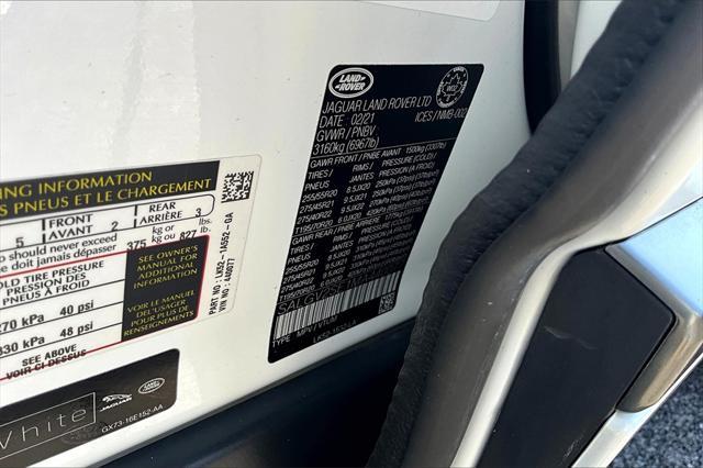 used 2021 Land Rover Range Rover car, priced at $57,990