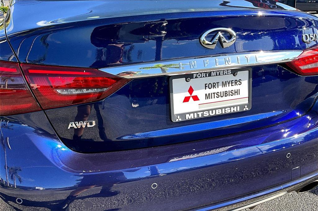 used 2022 INFINITI Q50 car, priced at $25,499