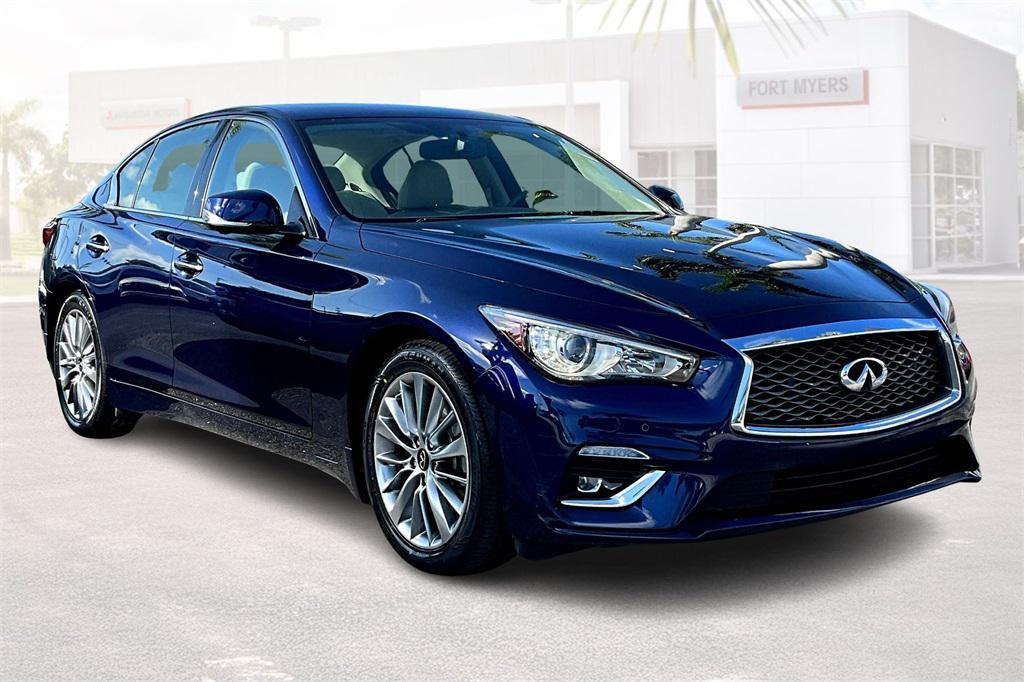 used 2022 INFINITI Q50 car, priced at $25,499