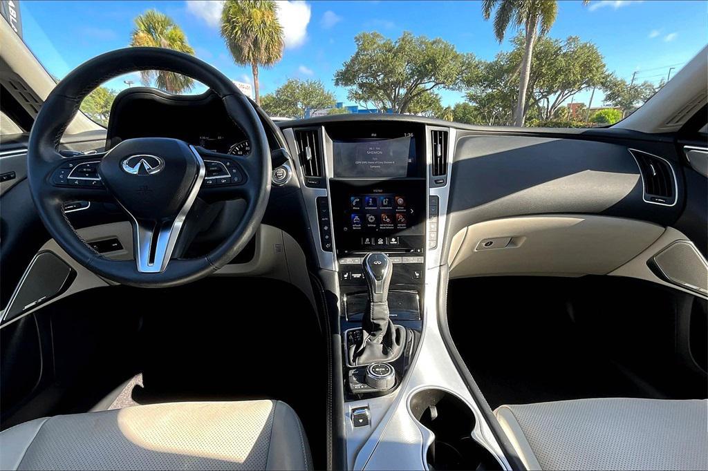 used 2022 INFINITI Q50 car, priced at $25,499