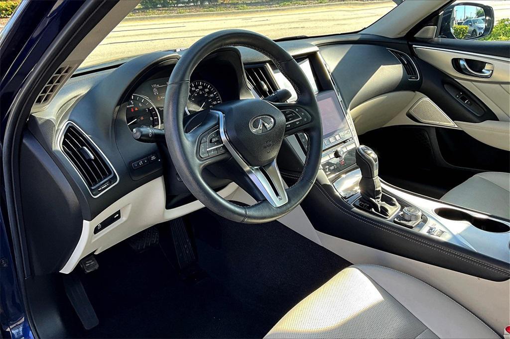 used 2022 INFINITI Q50 car, priced at $25,499