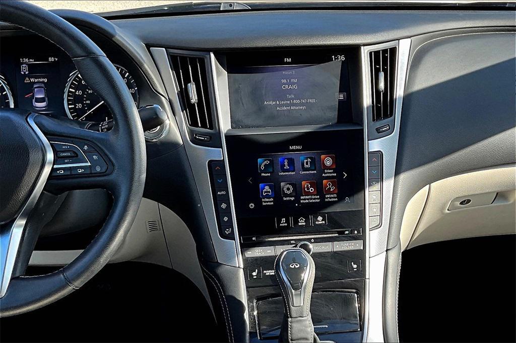 used 2022 INFINITI Q50 car, priced at $25,499