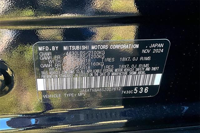new 2025 Mitsubishi Eclipse Cross car, priced at $27,120