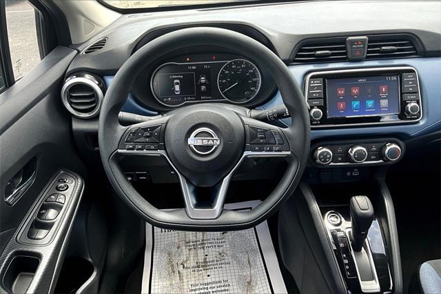 used 2025 Nissan Versa car, priced at $18,302
