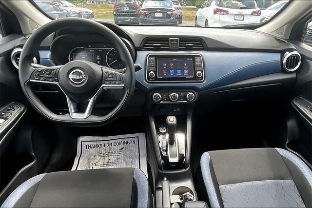 used 2025 Nissan Versa car, priced at $18,302