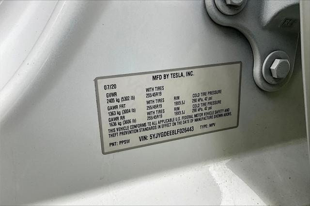 used 2020 Tesla Model Y car, priced at $25,936