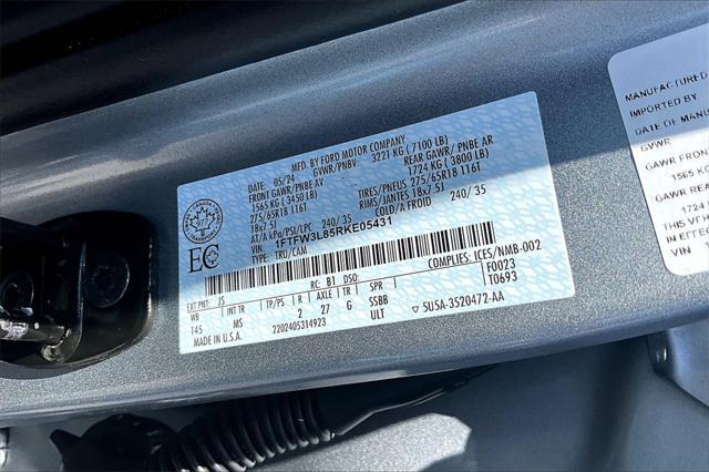 used 2024 Ford F-150 car, priced at $48,126