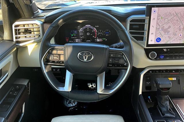 used 2023 Toyota Tundra Hybrid car, priced at $53,240