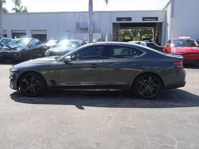 used 2022 Genesis G70 car, priced at $30,487