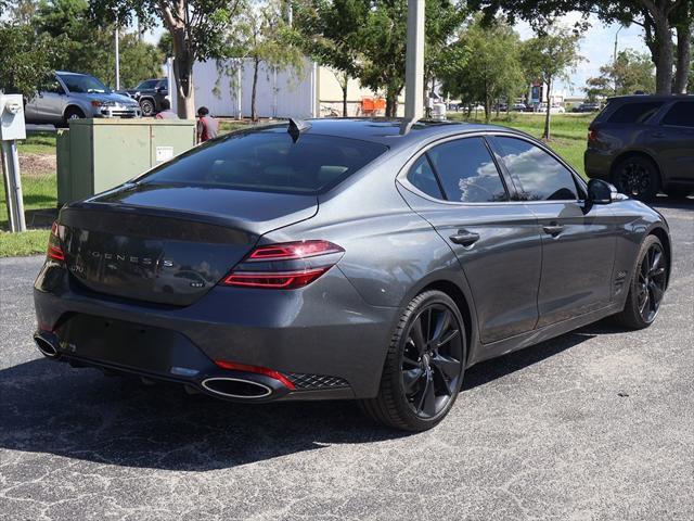 used 2022 Genesis G70 car, priced at $30,487