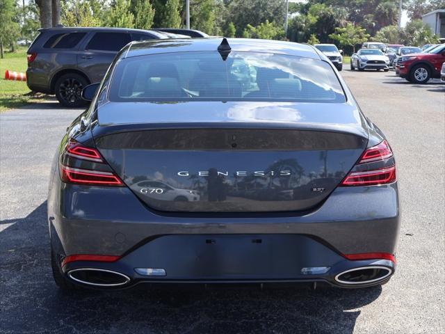 used 2022 Genesis G70 car, priced at $30,487