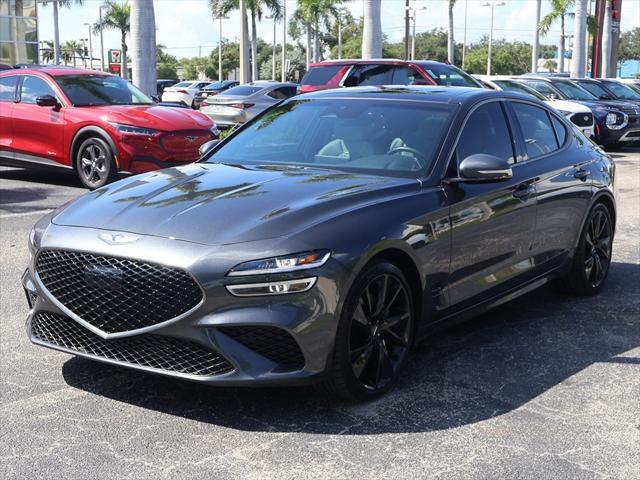 used 2022 Genesis G70 car, priced at $30,487