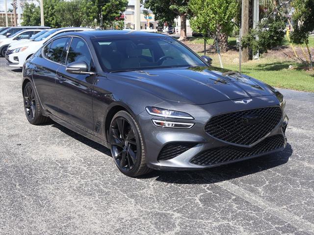 used 2022 Genesis G70 car, priced at $30,487