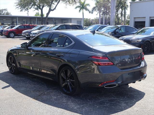 used 2022 Genesis G70 car, priced at $30,487