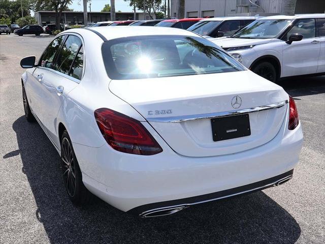 used 2021 Mercedes-Benz C-Class car, priced at $28,496