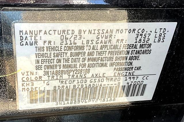 used 2023 Nissan Sentra car, priced at $17,558
