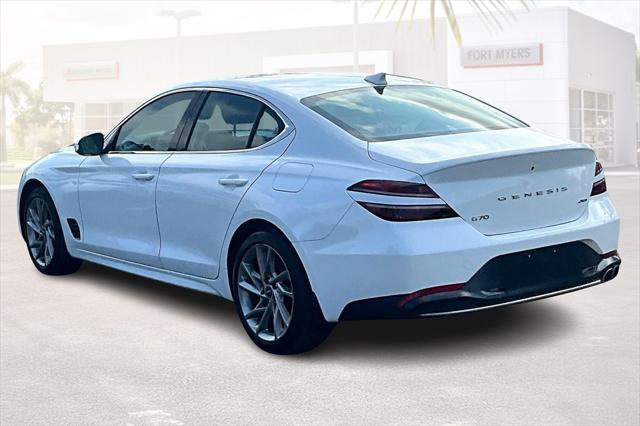 used 2022 Genesis G70 car, priced at $29,069