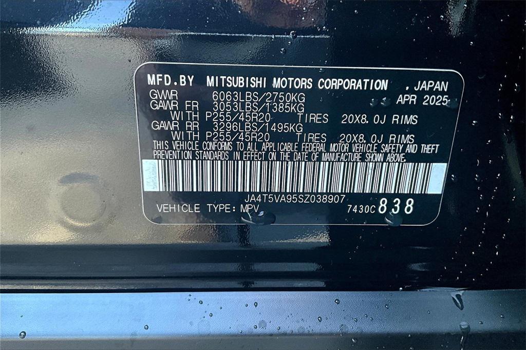 new 2025 Mitsubishi Outlander PHEV car, priced at $41,385