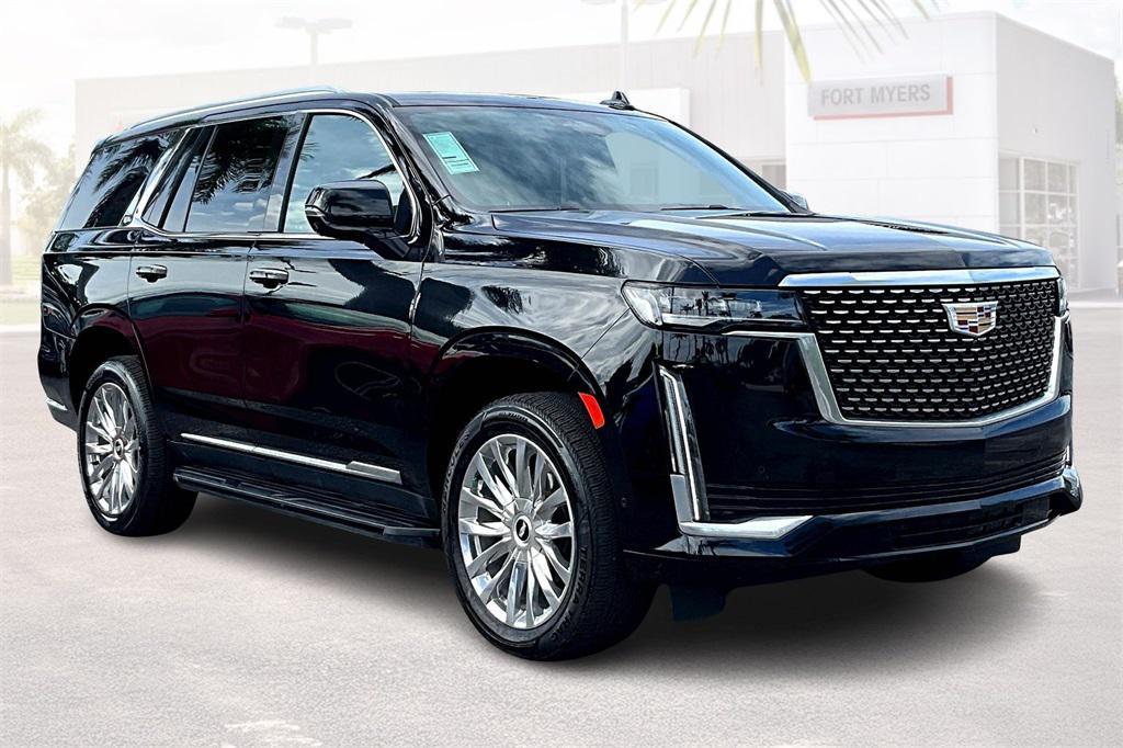 used 2023 Cadillac Escalade car, priced at $64,805