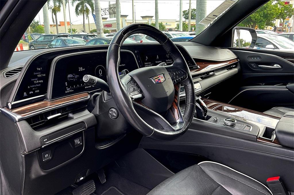 used 2023 Cadillac Escalade car, priced at $64,805