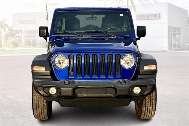 used 2019 Jeep Wrangler Unlimited car, priced at $22,594