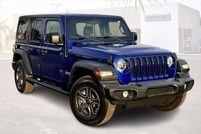 used 2019 Jeep Wrangler Unlimited car, priced at $22,594