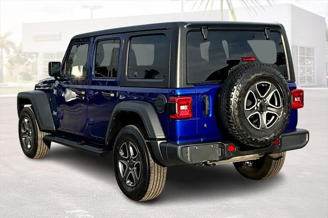 used 2019 Jeep Wrangler Unlimited car, priced at $22,594