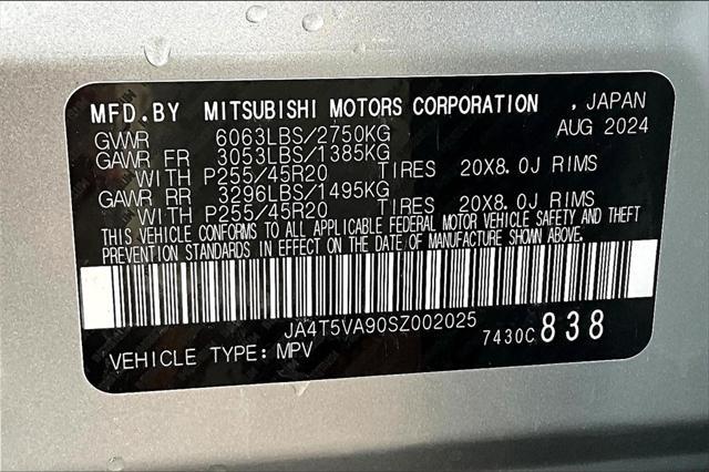 new 2025 Mitsubishi Outlander PHEV car, priced at $40,510