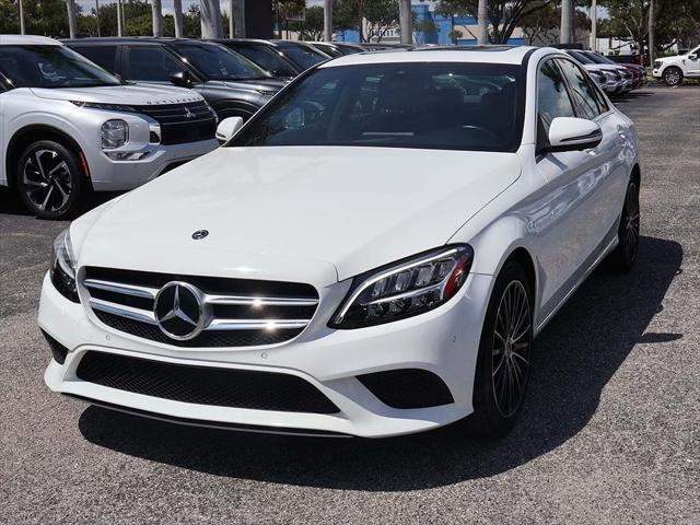 used 2021 Mercedes-Benz C-Class car, priced at $22,517